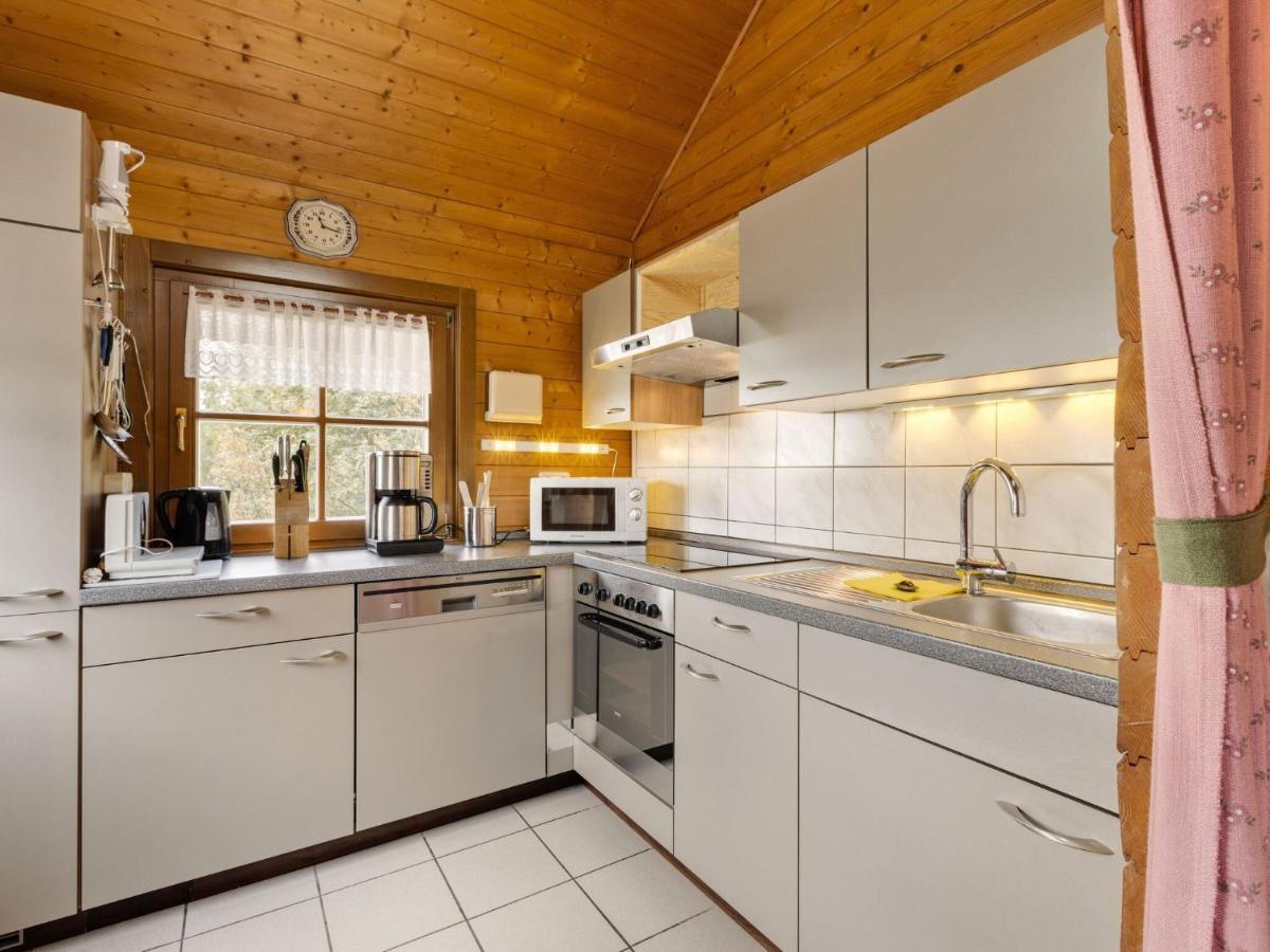 Chalet In Hinterrod Thuringia With Sauna Eisfeld Exterior foto